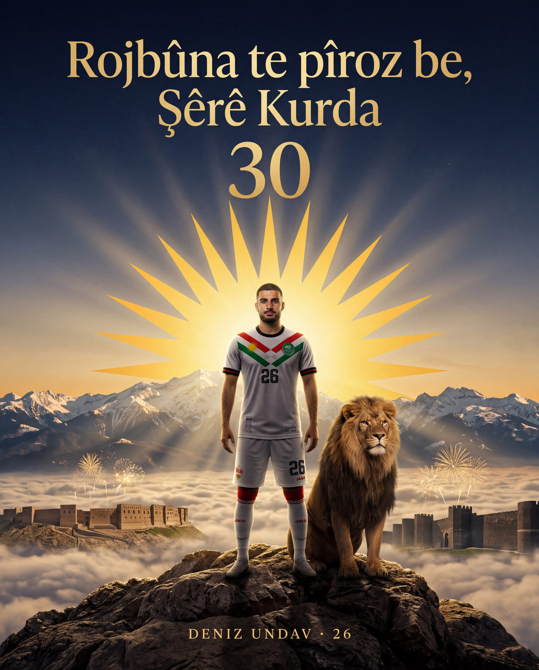 Rojbûna te pîroz be, Şêrê Kurda denizundav What a World Cup you gave us, Deniz. 3 goals. 2 assists. Germany’s top scorer at