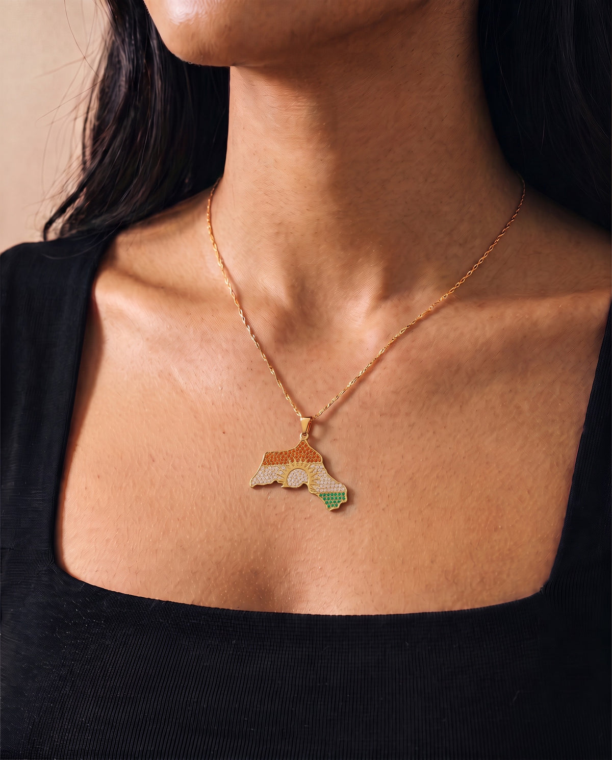 Kurdistan Necklace 18K Gold Plated | Women