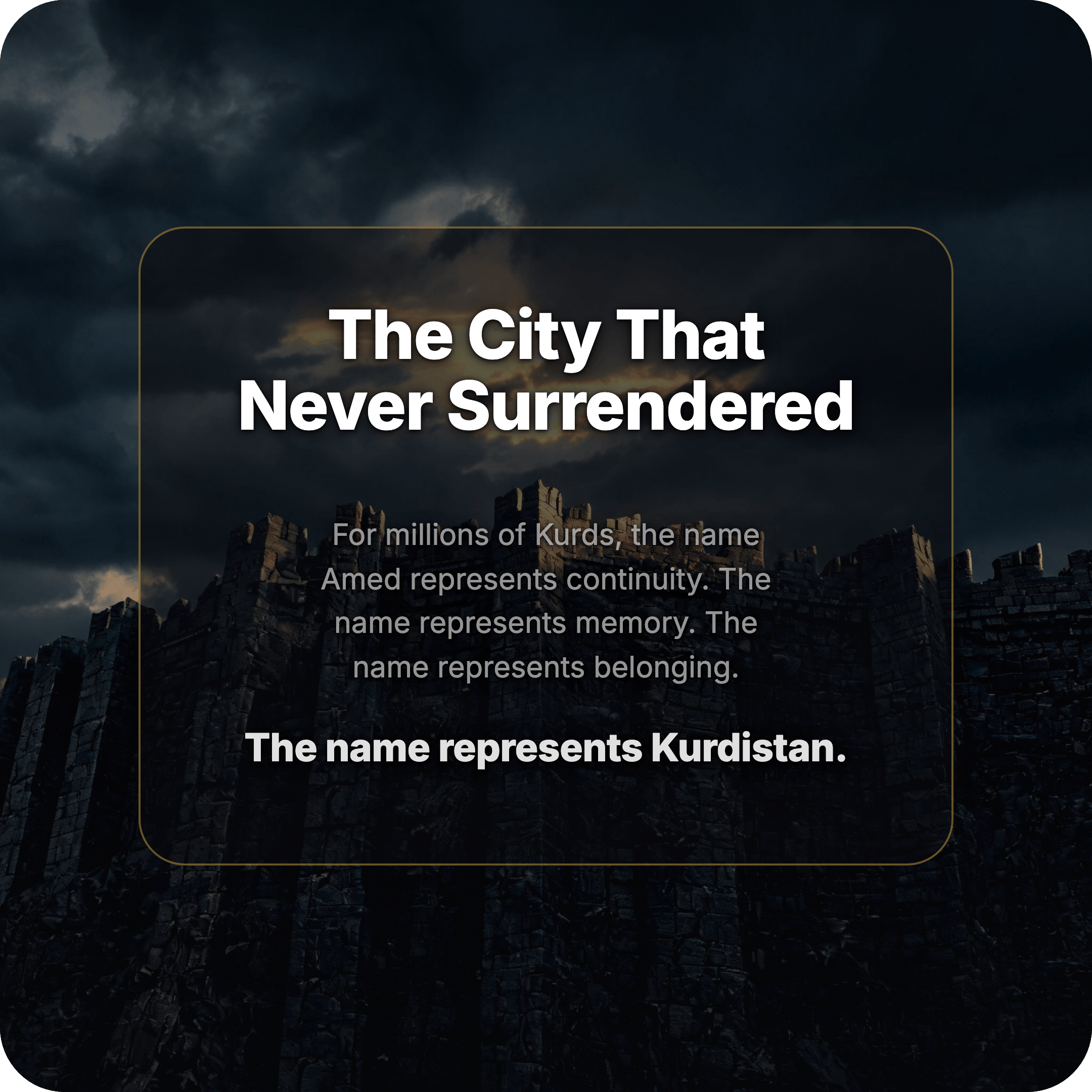 Amed, Paytexta Kurdistanê Waitlist Exclusive