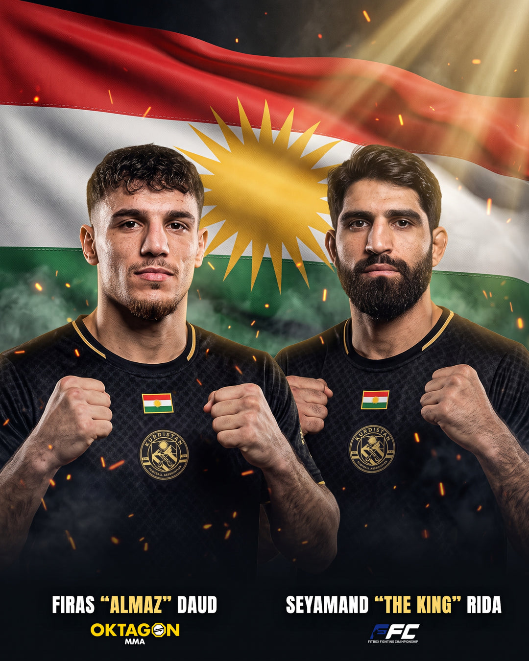 Kurdistan football and mma shirt.