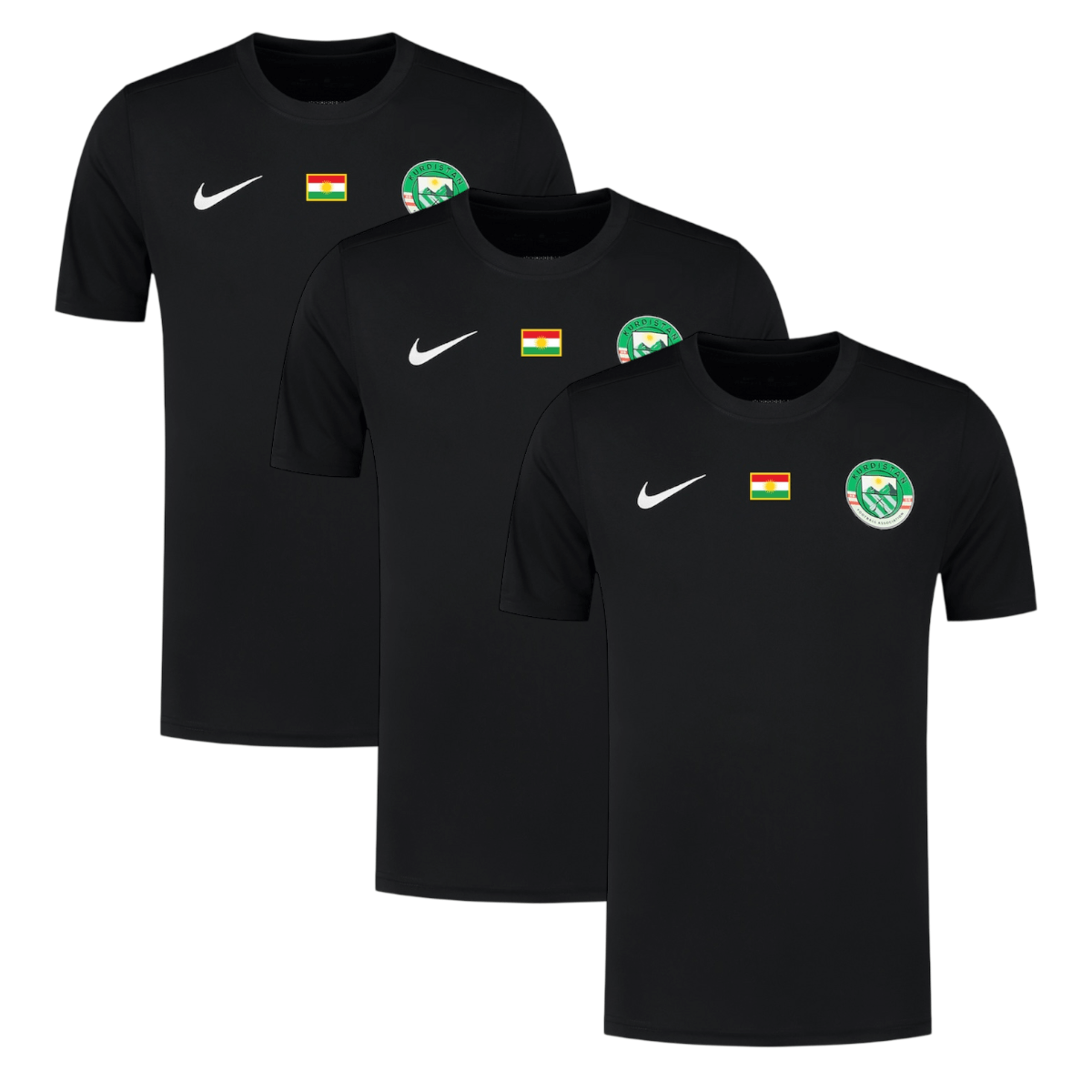 3 KINDER / ZAROK / KIND - Kurdistan Nike Trikot