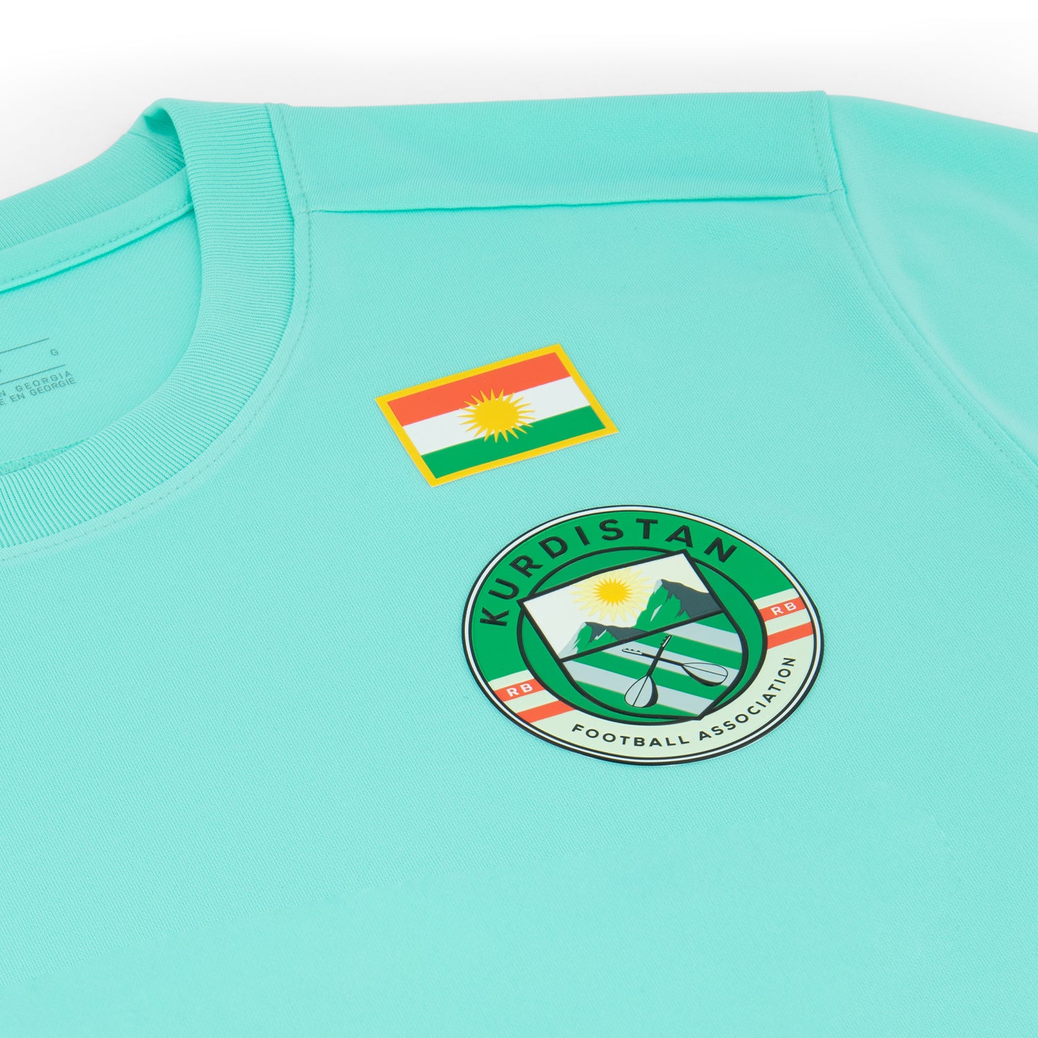 Kurdistan-Shirt-Blue-Detail